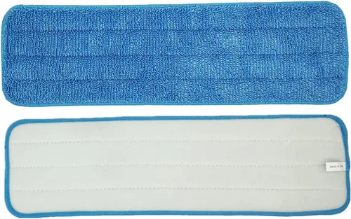 Miniatura 2 de Almohadilla de microfibra para trapeador de 18 pulgadas para mopas húmedas y secas, reutilizables, compatibles con el sistema de cuidado del suelo