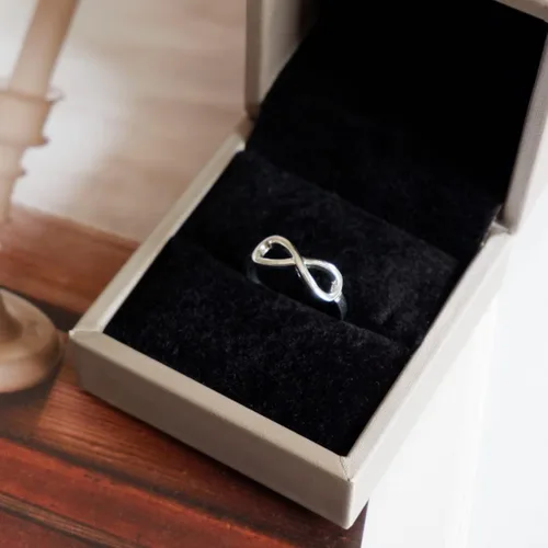 Miniatura 7 de Anillo infinito de amistad para mujeres, adolescentes, niñas, mejor amiga, 2 mejores amigas, mejores amigas, amigas, hermanas, promesa, mujer, ella