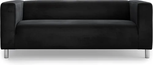 Miniatura 12 de MASTERS OF COVERS Klippan - Funda de repuesto para sofá biplaza IKEA de 2 plazas, color blanco frío