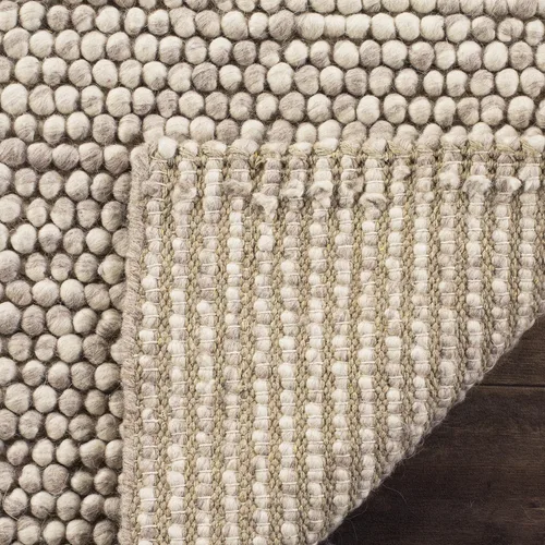 Miniatura 39 de SAFAVIEH Natura Collection - Alfombra decorativa, 2 x 3 pies, color beige, mezcla de lana hecha a mano, diseño texturizado, ideal para pasillo