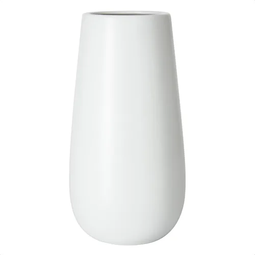 Miniatura 21 de D'vine Dev VS-TW-10T - Jarrón moderno de cerámica blanca de 10 pulgadas, ovalado, texturizado con caja de diseño empaquetada, VS-TW-10T Blanco