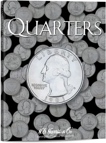 Miniatura 15 de H.E. Harris & Co. US Washington Quarter Carpeta de monedas de cuatro volúmenes 1932 – 1998# 2688.2689.2690.2691 Conjunto de cuatro volúmenes