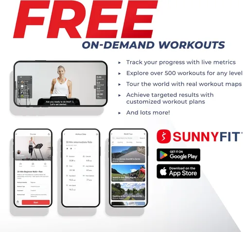 Miniatura 2 de Sunny Health & Fitness Smart Slim Treadmill, Under Desk/Office, Walking Pad with Optional SunnyFit® App Enhanced Connectivity Negro