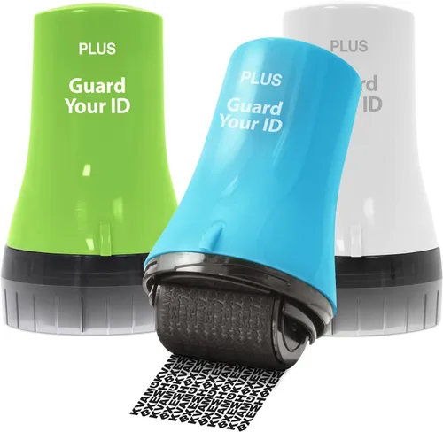 Miniatura 35 de Rodillo avanzado para prevención de robo de identidad y protección de privacidad personal de Guard Your ID, azul, estándar
