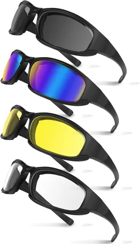 Miniatura 13 de Motorcycle Riding Glasses Motorcycle Goggles Padding Goggles Motorcycle Sunglasses UV Protection Dustproof Windproof