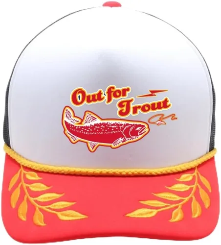 Miniatura 60 de ThatsRad Out for Trout Corduroy Snapback Sombrero Gorra Pesca con Mosca Pescador