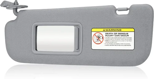 Miniatura 7 de Visera de Sol para Conductor Lado Izquierdo en Beige Reemplazo Compatible con Hyundai Elantra 2011, 2012, 2013, 2014, 2015 Reemplaza 852103X000TX