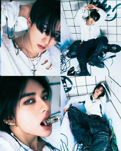 Miniatura 2 de (P.O.B) STRAY KIDS [- (ROCK) - ESTRELLA] Mini álbum (TARJETA POST - CHAN BIN Ver. +Tarjeta de foto de regalo de la tienda) K-POP SELLADO