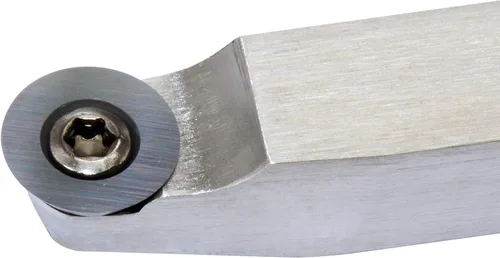 Miniatura 3 de Herramienta de torneado de madera con punta de carburo R12, acabado de herramienta de torno de madera de carburo hecho de acero inoxidable