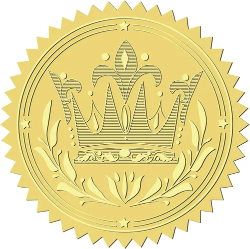 Miniatura 15 de CRASPIRE 408 sellos de certificado en relieve de 2 pulgadas con texto en relieve «You Make a Difference» («You Make a Difference») Sellos en relieve