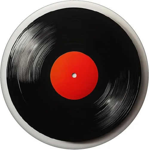 Miniatura 3 de Red Vinyl Record Player Vinyl Collector Retro Music Lover PopSockets Adhesive PopGrip