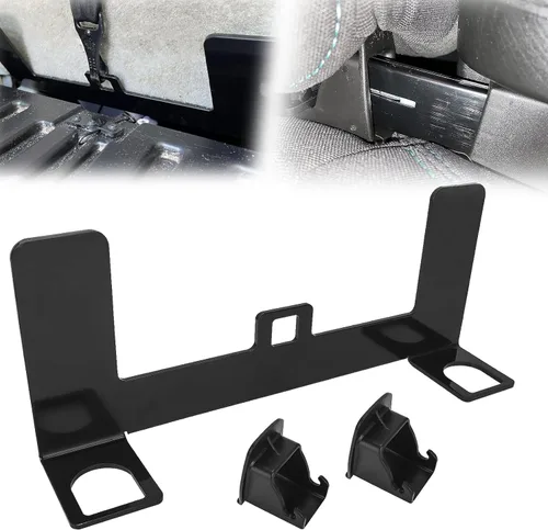 Kit de Anclaje de Pestillo para Asiento Infantil de Coche, Correa de Seguridad para Asiento de Coche, Adaptador de Pestillo ISOFIX de Acero para Kit