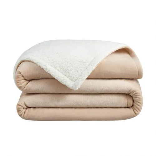 Miniatura 9 de Arkwright - Manta de forro polar, mullida, cálida, reversible, suave, para el hogar, sofá, cama, camping y viajes, 90 x 90 pulgadas, Queen
