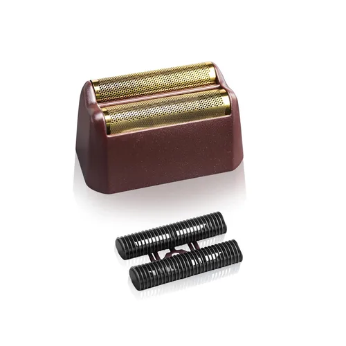 Paquete de 1 hoja de repuesto profesional de la serie 5 Star Finale y barra de corte compatible con cabezales de repuesto Wahl Shaver Foil 7031-100,