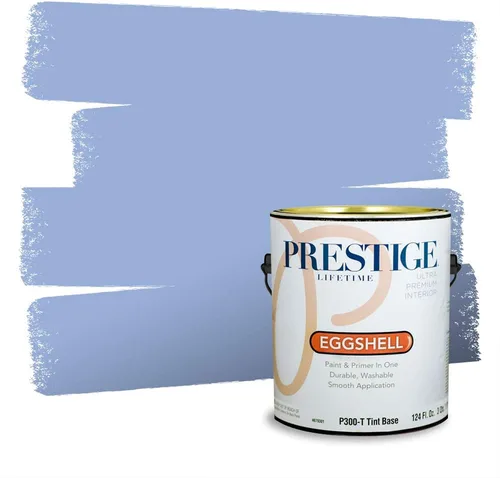 Miniatura 180 de Pintura Exterior + imprimación PRESTIGE, todo-en-uno, 1 galón, acabado mate, color comparable al Valspar* Royal Gray* VS151-Gris real
