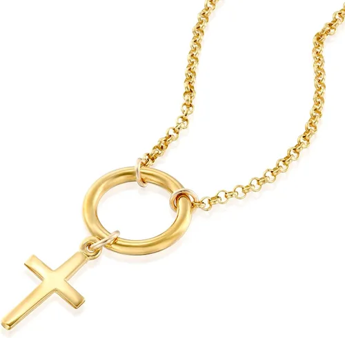 Miniatura 47 de Collar de cruz de oro para mujer, collares con colgante de cruz minimalista, longitud de 16 a 18 pulgadas, joyería cristiana hecha a mano, regalo