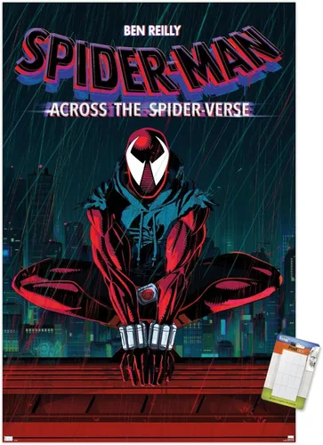 Miniatura 9 de Trends International Marvel Spider-Man: Across The Spider-Verse - Póster de pared de una hoja de Ben Reilly, 34 pulgadas de largo x 22.4 W, versión