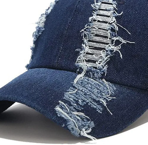 Miniatura 5 de XYIYI Gorra de béisbol vintage desgastada de algodón ajustable para mujeres y hombres