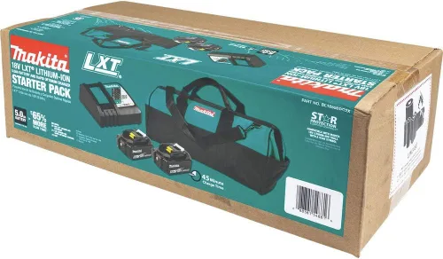 Miniatura 7 de Makita BL1850BDC2X - Batería de iones de litio LXT® de 18 V y cargador óptimo rápido (5.0 Ah)