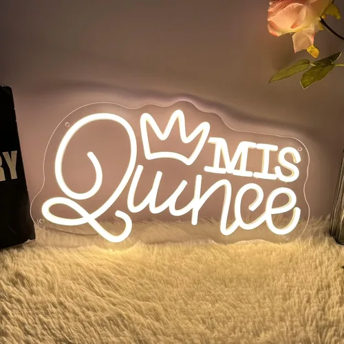 Miniatura 17 de Letrero de neón "Be Kind to Your Mind" luces de neón regulables LED para decoración de pared, palabras de aliento de neón USB, letreros de neón