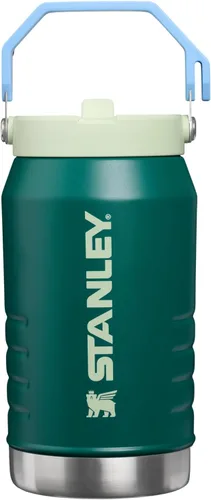 Miniatura 65 de STANLEY IceFlow 2.0 - Vaso con pajilla abatible con asa, 30 onzas, tapa giratoria y popote abatible, botella de agua a prueba de fugas, acero Tiza