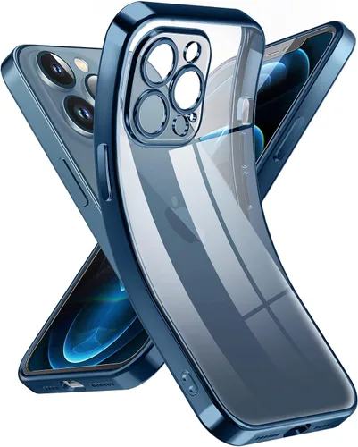 Miniatura 110 de Supdeal Funda transparente para iPhone 13 Pro, no amarillea, protección de cámara, probada en caídas de grado militar, transparente, a prueba
