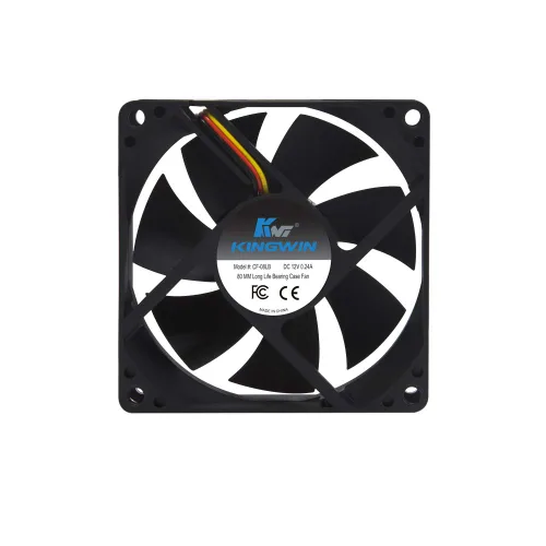 Miniatura 4 de Kingwin Ventilador silencioso de 3.150 in - Ventilador silencioso de refrigeración de PC para carcasas de computadora, refrigeradores de CPU