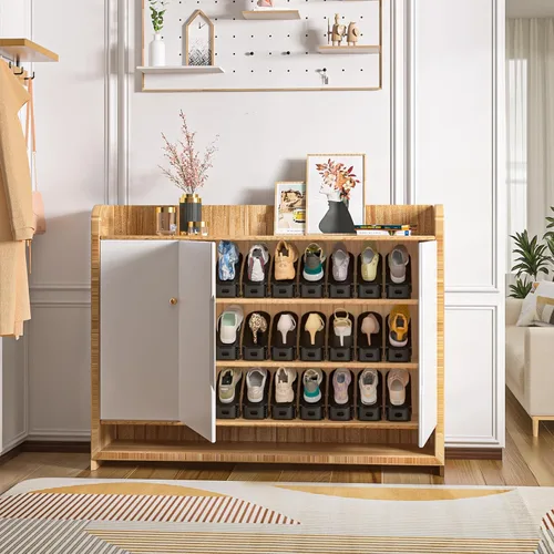Miniatura 6 de Neprock Organizador de Ranuras para Zapatos, Organizador de Almacenamiento de Zapatos Estante para Zapatos para Organización de Closet, Organizador