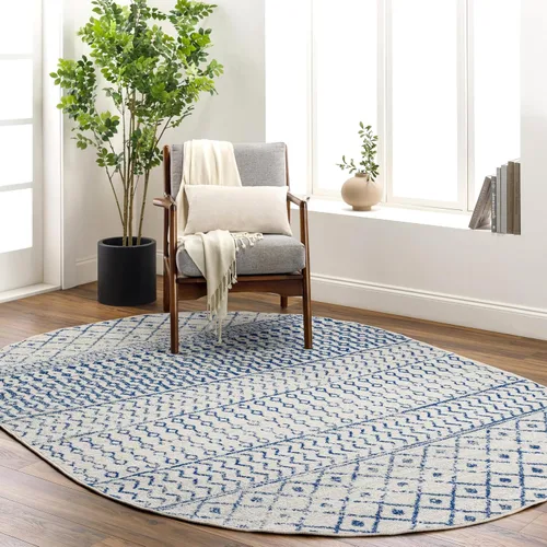 Miniatura 17 de Livabliss Alfombras de Área - Alfombra Chester Boho Marroquí Negra de 2x16 para Sala de Estar y Dormitorio - Alfombra Geométrica Blanca y Gris