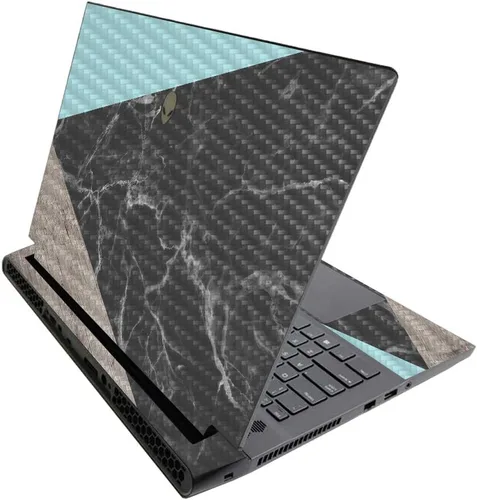 Miniatura 694 de MightySkins - Skin brillante con purpurina para Alienware M17 R3 (2020) y M17 R4 (2021) - Diversión de los años 90 Acabado duradero con purpurina
