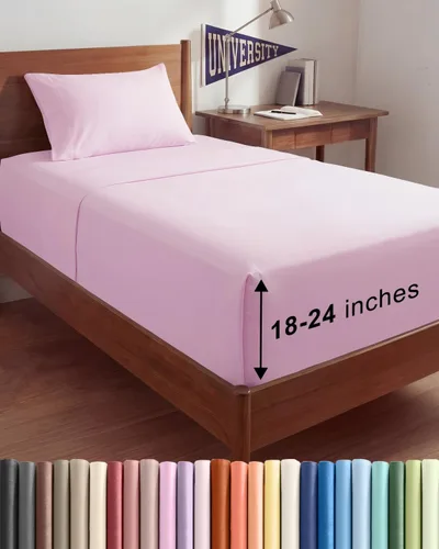 Miniatura 169 de Sábanas King divididas con bolsillos extra profundos, sábanas transpirables y refrescantes de 5 piezas, sábanas de lujo para hotel, suaves, sin 22