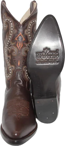 Miniatura 3 de The Westerns Shops - Botas vaqueras occidentales de piel auténtica para hombre