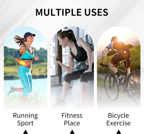 Miniatura 7 de NEALFIT Pesas de tobillo para hombres, mujeres y niños, pesas para piernas, brazos y muñecas con correa ajustable para correr, gimnasia, aeróbica