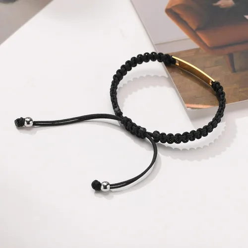 Miniatura 49 de Pulsera de barra para bebé: chapado en oro de 18 quilates, pulsera con placa de identificación personalizada para niños pequeños de mamá, nombre