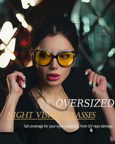 Miniatura 186 de Joopin Lentes de sol de gran tamaño para mujer, polarizados, grandes, para conducción, protección UV, grandes sombras