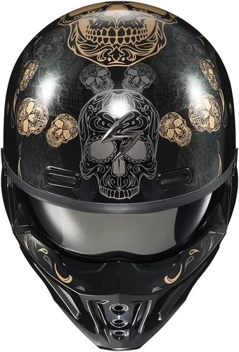 Miniatura 2 de ScorpionEXO Covert X Casco de Motocicleta de Cara Abierta Media Carcasa 3/4 Modo Listo para Comunicación Bolsillos para Altavoces DOT