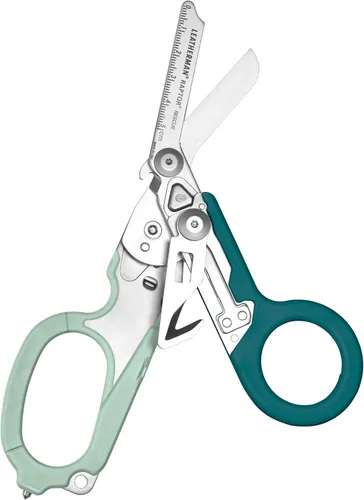 Miniatura 15 de LEATHERMAN, Raptor Rescue - Tijeras 6 en 1 para emergencia/trauma de alta resistencia con rompedor de vidrio de carburo y cortador de correa