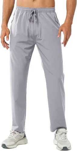 Miniatura 4 de NORTHYARD Pantalones deportivos para correr para hombre, ligeros, pantalones de senderismo para entrenamiento, gimnasio, correr, pantalones