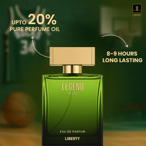 Miniatura 8 de Liberty Legend Eau de Parfum para hombre, perfume de larga duración con notas orientales amaderadas audaces, fragancia de lujo distintiva