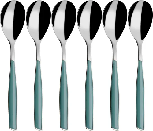 Miniatura 6 de BUGATTI - Juego de cubiertos 6 piezas. Teaspoon caff"Glamour" AZZURCON SCATOLA