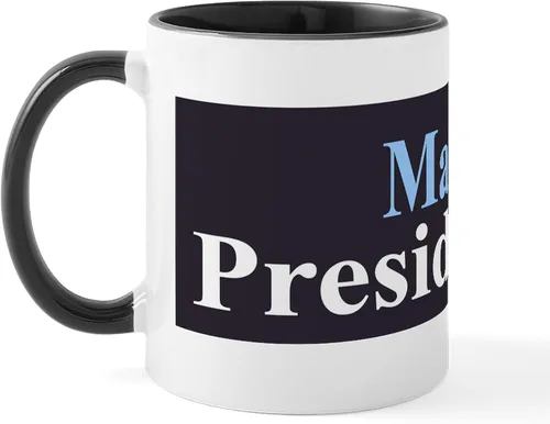 Miniatura 23 de CafePress MR. PRESIDENT - Taza de café de cerámica (11.0 fl oz)