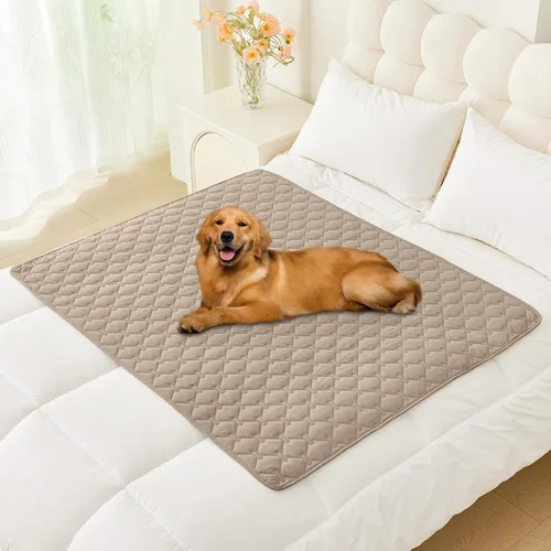 Miniatura 104 de Smiry Funda Impermeable para Cama de Perro, Manta Suave Reversible para Mascotas, Lavable a Prueba de Fugas para Gatos y Perros, Funda para Sofá