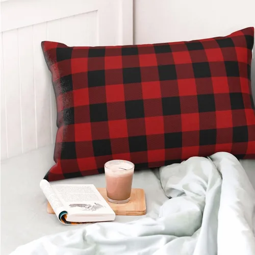Miniatura 4 de Fundas de almohada de terciopelo con cremallera oculta, suaves y acogedoras fundas de almohada de franela con cremallera, compatibles