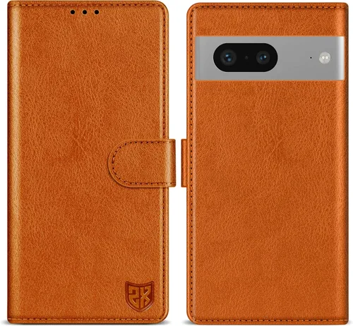 Miniatura 13 de ZZXX Funda tipo cartera para Google Pixel 7 con bloqueo RFID, ranura para tarjetas, función atril, cierre magnético, funda protectora de cuero