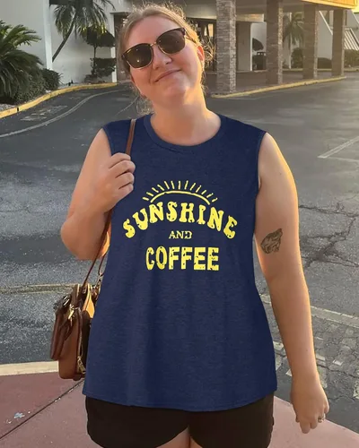 Miniatura 3 de Camisetas sin mangas para mujer, de verano, informales y holgadas, blusas tipo túnica