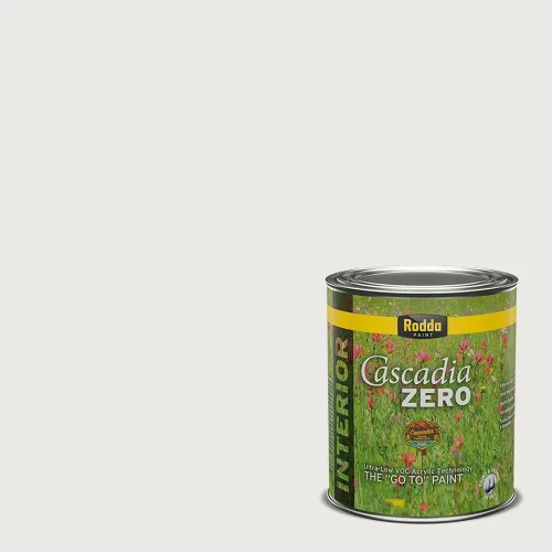 Miniatura 9 de Rodda Paint CASCADIA XL - Pintura e imprimación satinada para exteriores en uno, cuarto de galón, color blanco