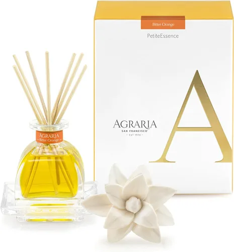 Miniatura 18 de AGRARIA Set de Difusor de Aroma de Flores y Varillas AirEssence, Juego de Fragancia Botánica de Flores Sola Hecho a Mano, Juego de Difusor de Aceite