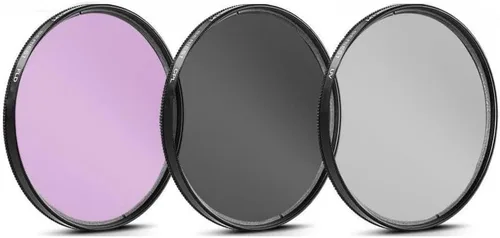 Miniatura 2 de Kit de filtros de 3 piezas de 1.693 in (UV-CPL-FLD) para Canon RF 1.969 in F1.8 STM, RF 0.630 in F2.8 STM, EF-M 0.866 in f2 STM, lente Fujifilm XF