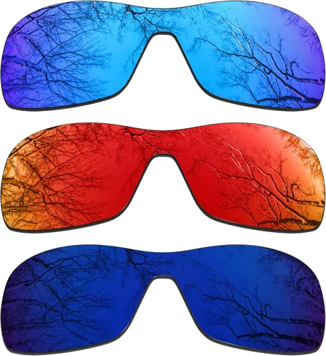 Miniatura 15 de ToughAsNails 3 pares de lentes polarizadas de repuesto para Oakley Antix Pack