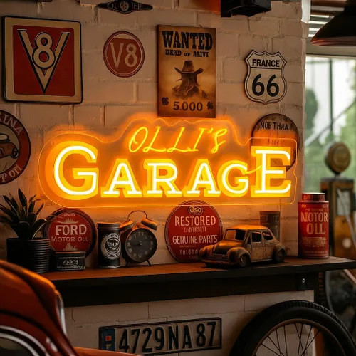 Miniatura 13 de Letrero de neón LED personalizado para bar en casa, letrero de neón para bar personalizado con control remoto de temporización para decoración